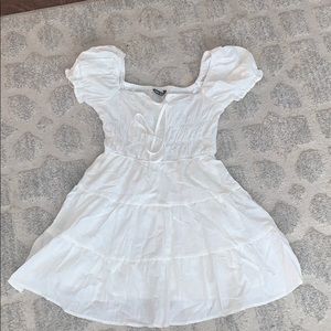 white dress